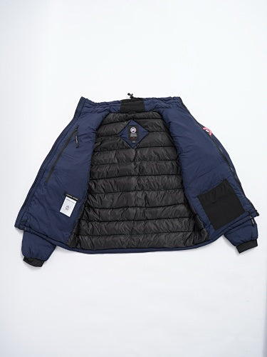 Canada Goose Navy Blue Stand-Collar Puffer Jacket