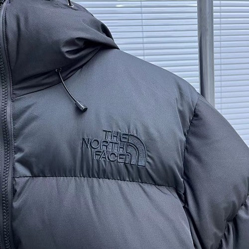 The North Face Black Quilted Hooded Puffer Jacket