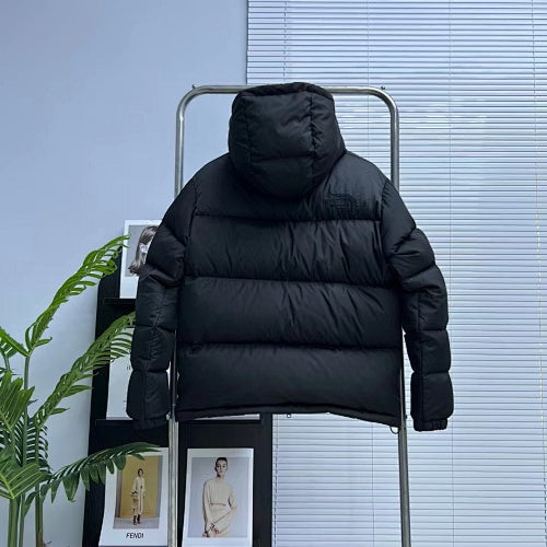 The North Face Black Quilted Hooded Puffer Jacket