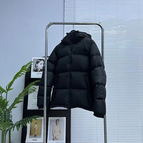 The North Face Black Quilted Hooded Puffer Jacket