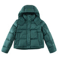 Lululemon Deep Teal Green Quilted Hooded Puffer Jacket