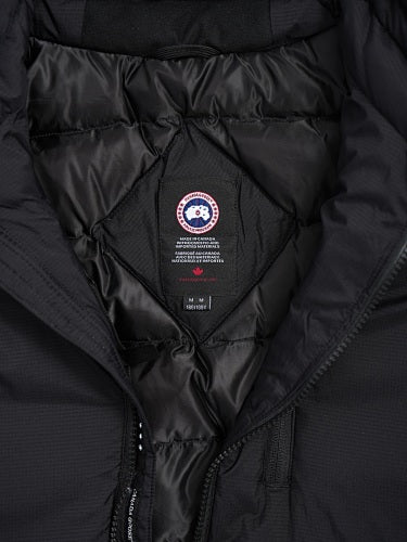 Canada Goose Black Stand-Collar Puffer Jacket