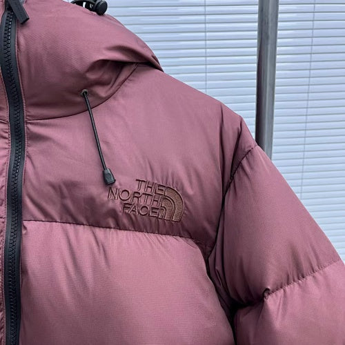 The North Face Dusty Mauve Quilted Hooded Puffer Jacket