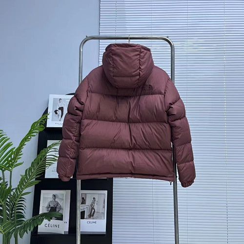 The North Face Dusty Mauve Quilted Hooded Puffer Jacket