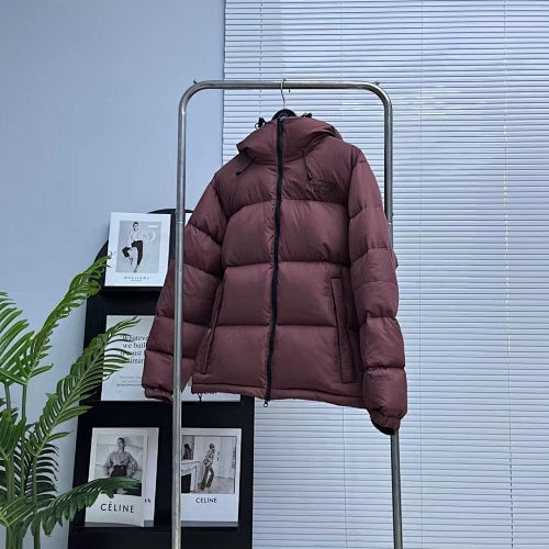 The North Face Dusty Mauve Quilted Hooded Puffer Jacket