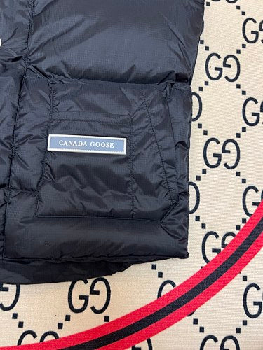 Canada Goose Black Quilted Stand-Collar Puffer Vest