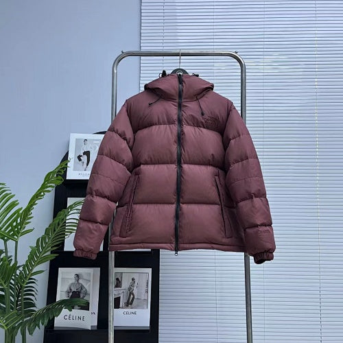The North Face Dusty Mauve Quilted Hooded Puffer Jacket