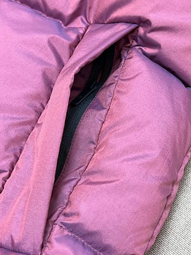 Lululemon Mauve Purple Quilted Hooded Puffer Jacket