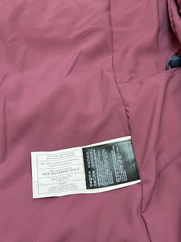 Lululemon Mauve Purple Quilted Hooded Puffer Jacket