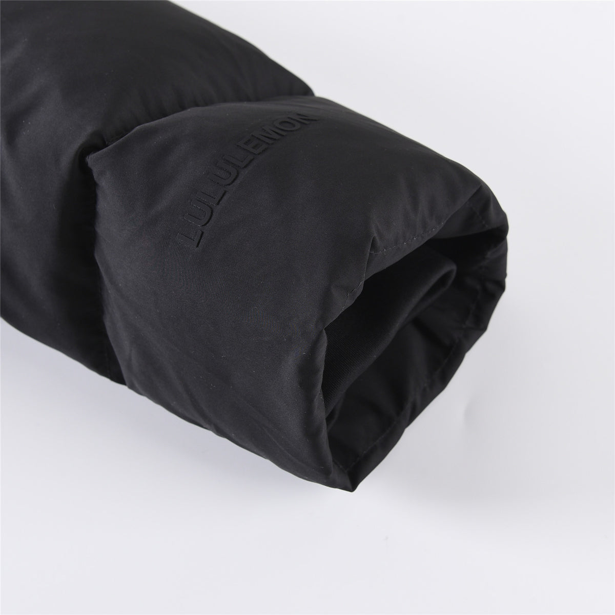 Lululemon Black Quilted Hooded Puffer Jacket