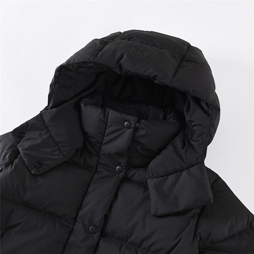 Lululemon Black Quilted Hooded Puffer Jacket