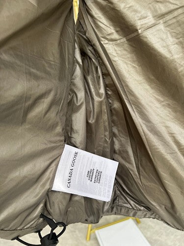 Canada Goose Bronze Brown Glossy Quilted Puffer Vest