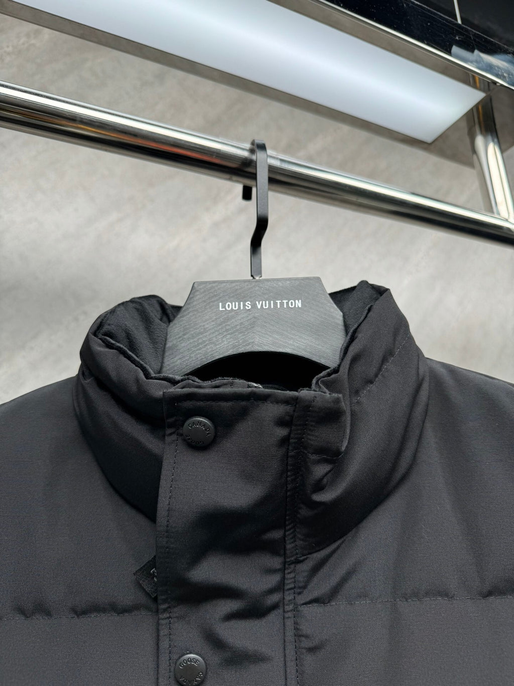 Canada Goose Black Quilted Stand-Collar Puffer Vest