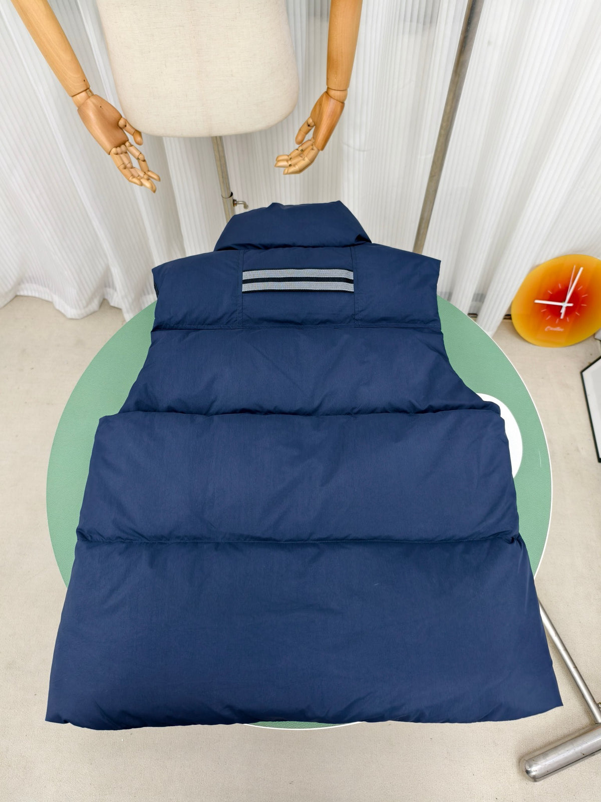 Canada Goose Navy Blue Stand-Collar Quilted Puffer Vest