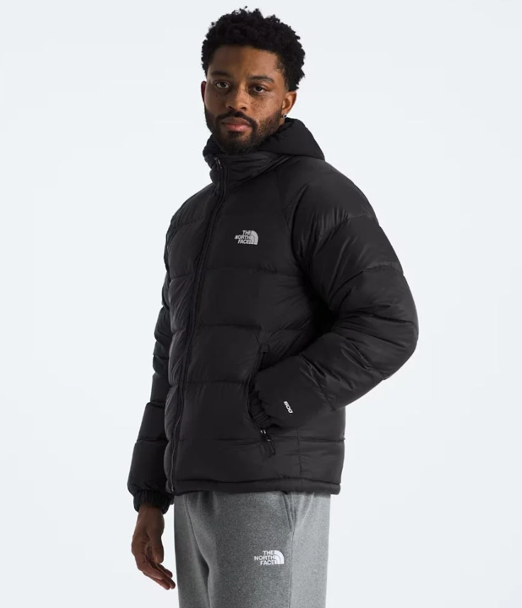 The North Face Black Quilted Stand-Collar Puffer Jacket