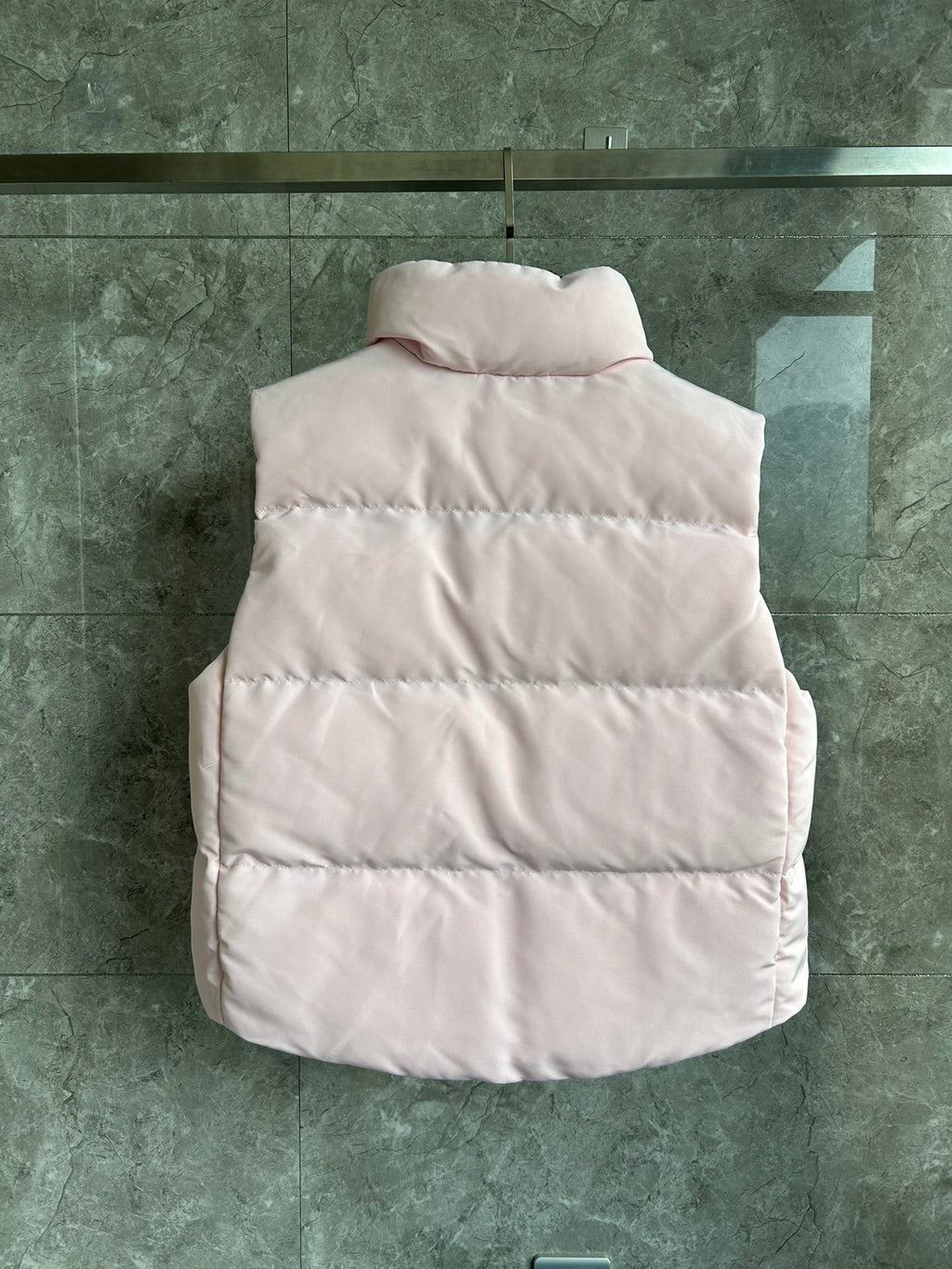 Canada Goose Blush Pink Quilted Stand-Collar Puffer Vest