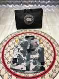 Canada Goose Grey Camo Quilted Logo-Patch Puffer Vest
