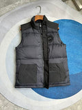 Canada Goose Black Quilted Patch-Pocket Puffer Vest